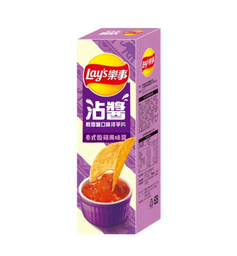 LAY'S LOW SODIUM POTATO CHIPS - W THAI S&S SAUCE FLAVOR 85g