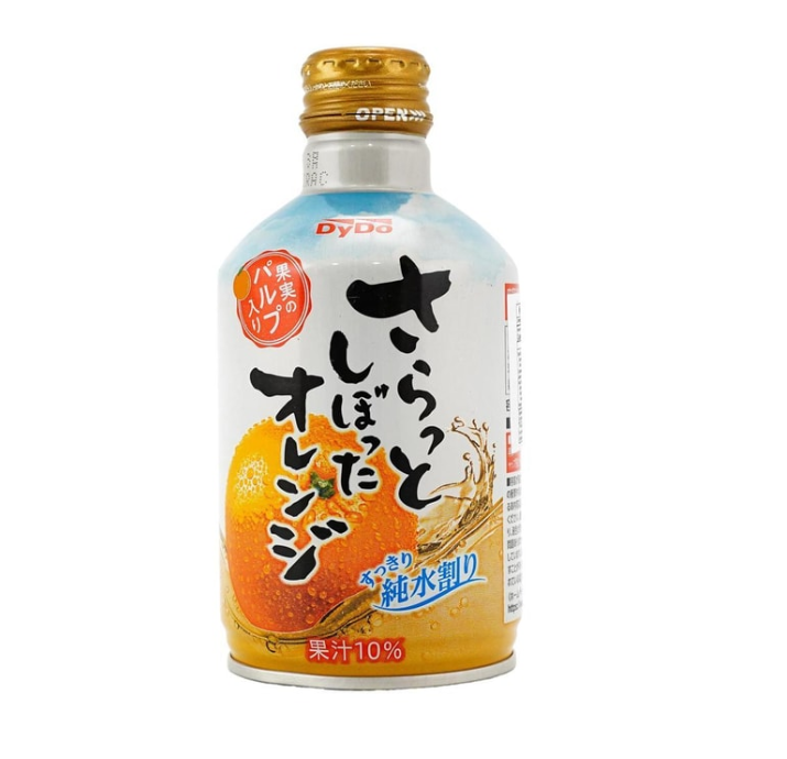 DYDO SARATTO SHIBOTTA ORANGE JELLY DRINK 275ml