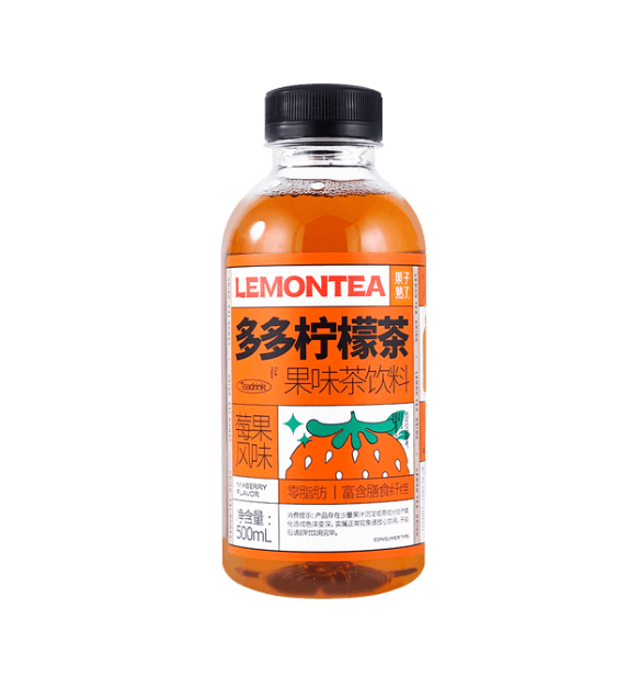 DUO DUO LEMON TEA (BERRY FLAVOR) FRUIT FLAVOR TEA 500ML