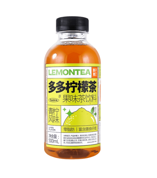 DUO DUO LEMON TEA (LIME FLAVOR) FRUIT FLAVOR TEA SOFT DRINK 500ML