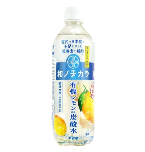 DYDO SPARKLING WATER - WA NO CHIKARA ORGANIC LEMON 500ML