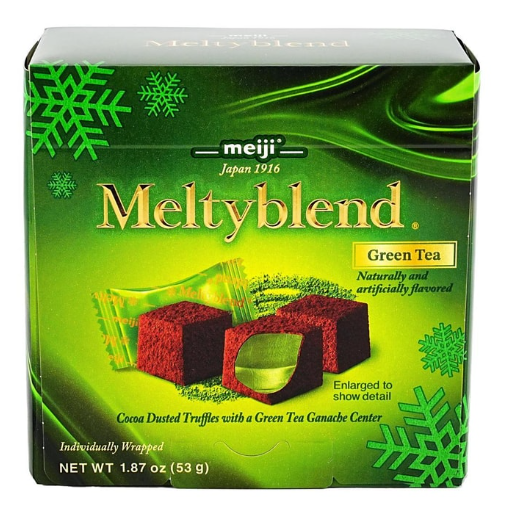 CHOCOLATE MELTY BLEND GREEN TEA FLAVOR MEIJI