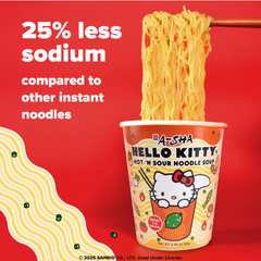 Hello Kitty Hot 'N Sour Noodle Soup