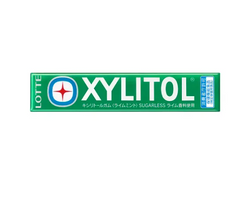 LOTTE XYLITOL GUM LIME MINT 21g