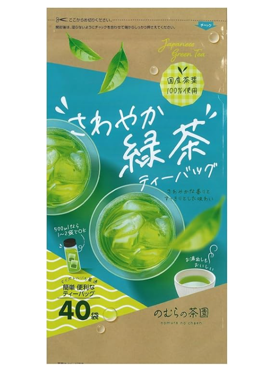 NOMURA TEA GARDEN Green Tea 40P Tea Bag