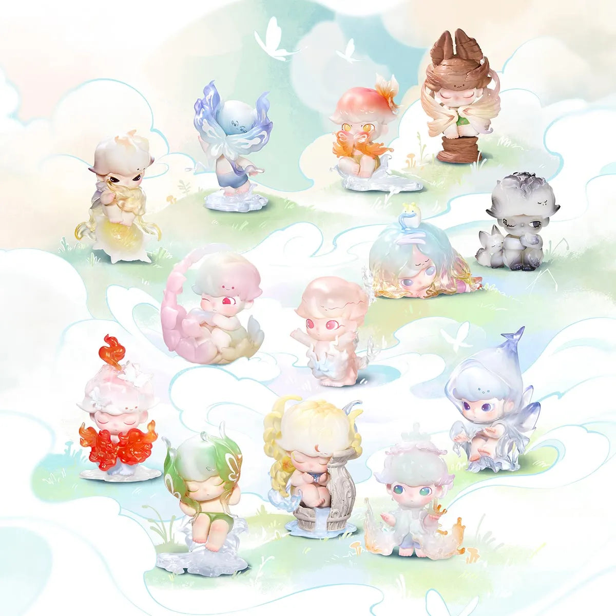 DIMOO Shapes in Nature Series Figures Blind Box