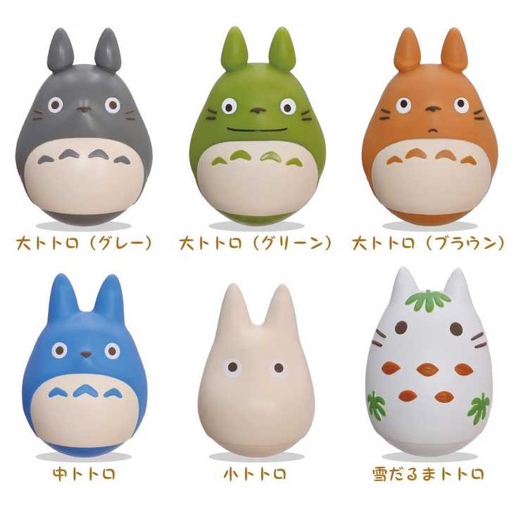 Ensky Studio Ghibli My Neighbor Totoro Daruma Figure Blind Box