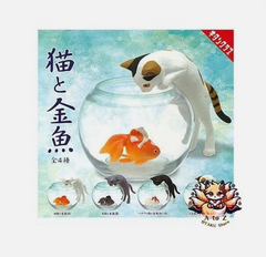 NEW Kitan Krabby Cat and Goldfish Blind Box