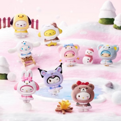 MINISO Sanrio Little Cloak Series Flocked Face-Changing Blind Box