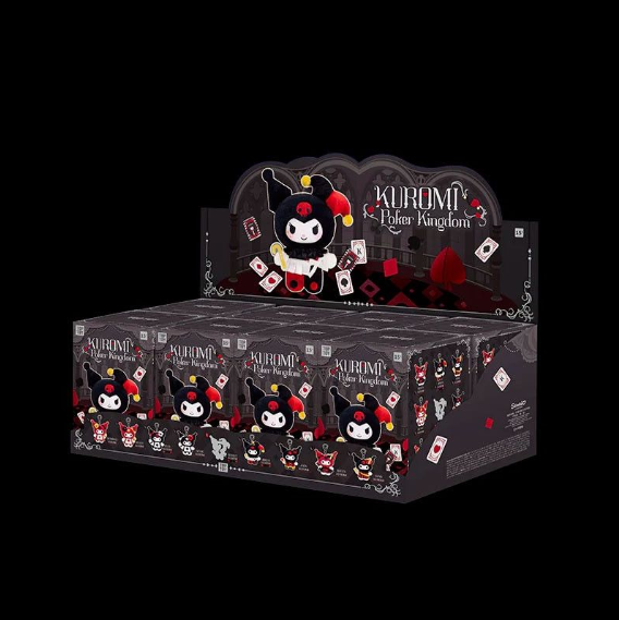 TOPTOYS KUROMI POKER KINGDOM PLUSH BLIND BOX