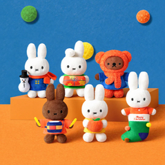 Miffy Winter Series Plush Keychain Blind Box