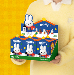 Miffy Winter Series Plush Keychain Blind Box