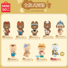 Miniso x Kunaru Forest Bear Series The Little Dreamer Vinyl Figure Keychain Blind Box