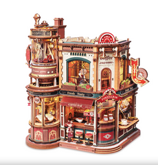 Rolife Dream Coffee Factory Magic Amuseument Park EAB02