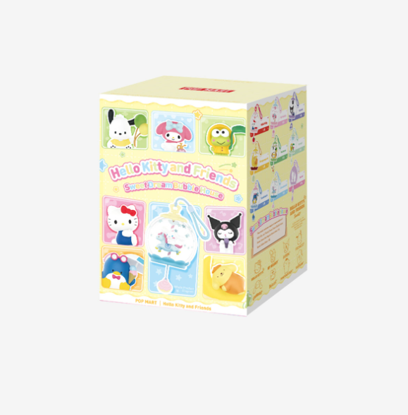 Sanrio Characters Sweet Dream Bubble House Series Scene Sets Blind Box
