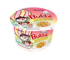 Samyang Artificial Spicy Chicken Flavor Ramen Cream Carbonara Flavor (Bowl)