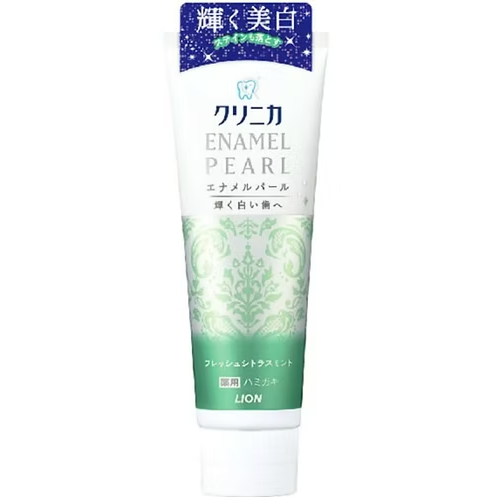 LION Enamel Pearl White Citrus Mint Toothpaste 130g