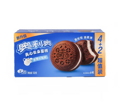 OREO SOFT SNACK CAKES (VANILLA & MILK FLAVOR) 6p