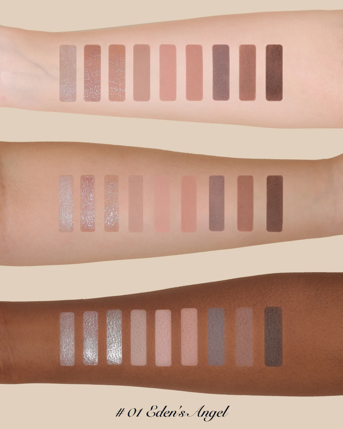 Flower knowsLittle Angel 9-Color Eyeshadow Palette 01 Eden's Angel