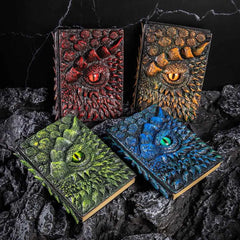 3D Dragon Eye Embossed Journal