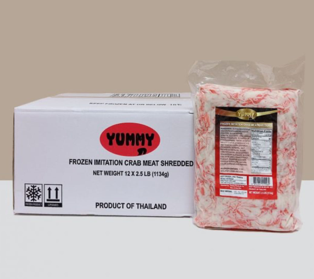 Frozen Kanikama Crab Meat Sherdded