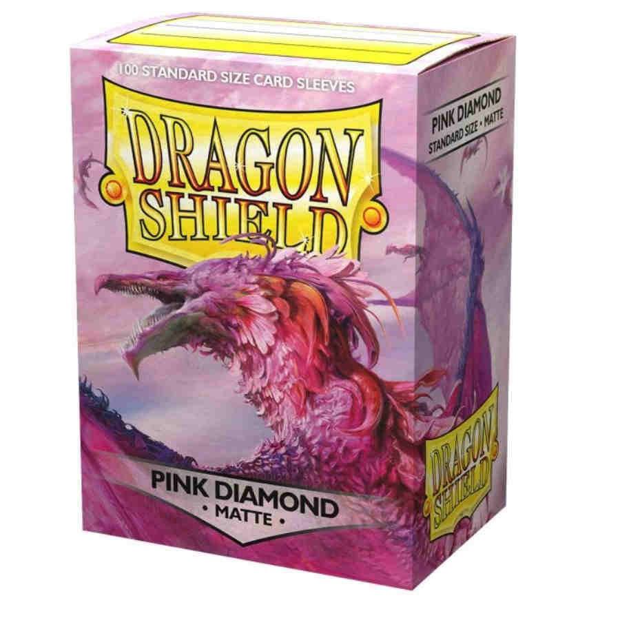 Dragon Shield: Pink Diamond - Matte Card Sleeves (100ct)