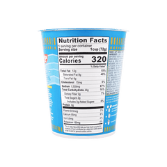 NISSIN SEAFOOD FLAVOR CUP NOODLES
