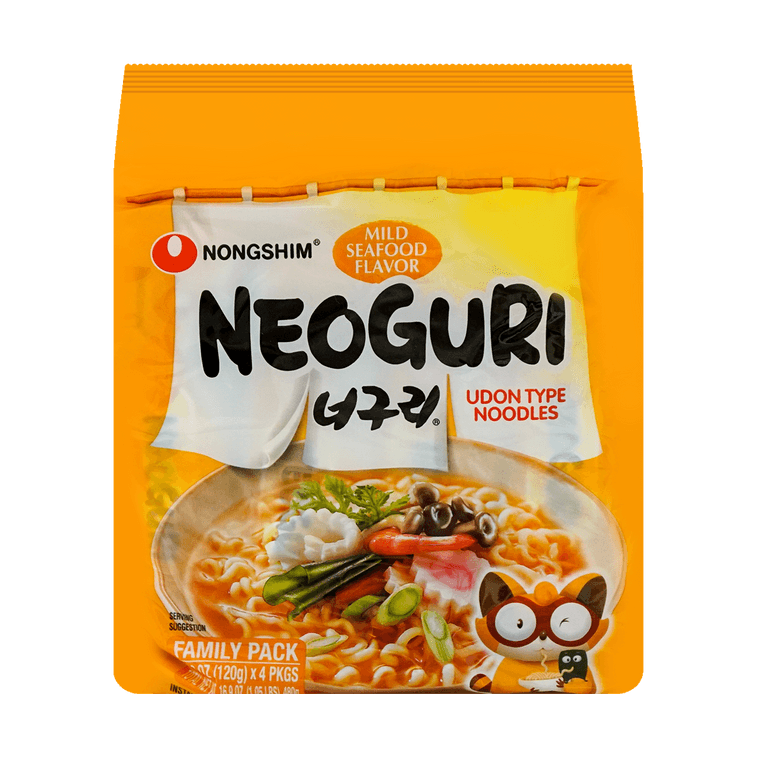 NONGSHIM NEOGURI UDON TYPE NOODLES MILD SEAFOOD FLAVOR