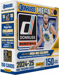 2024-25 Donruss Basketball Mega Box with 150 Cards