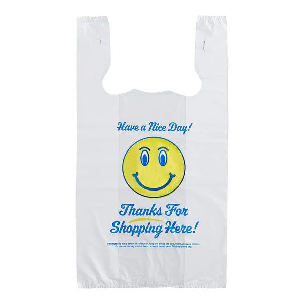 MS-1/6 SMILEY FACE CLEAR BAG