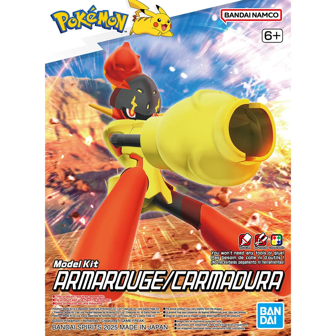 Bandai Pokemon Plamo Collection Armarouge Model Kit