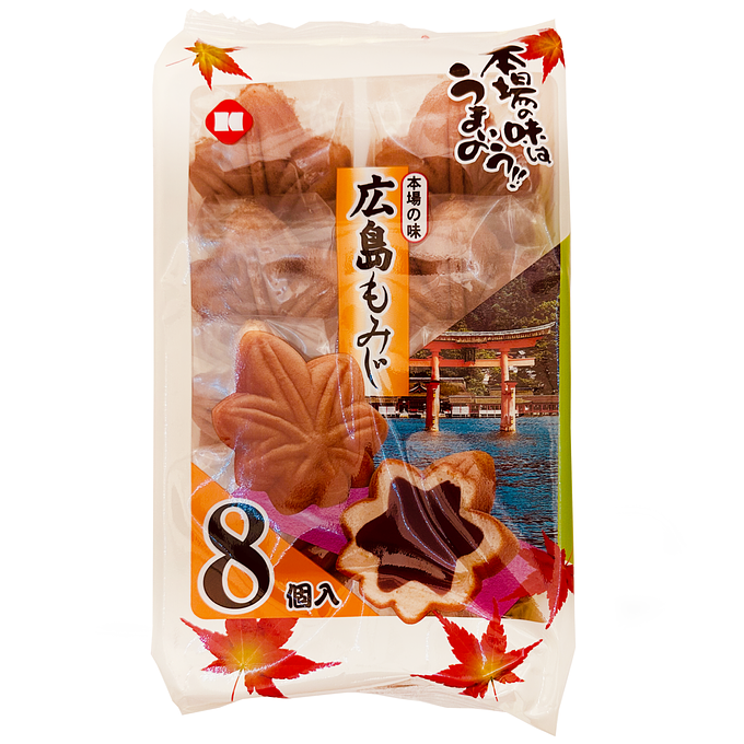 KOTOBUKI SEIKA HIROSHIMA MOMIJI MANJU 8P 320g