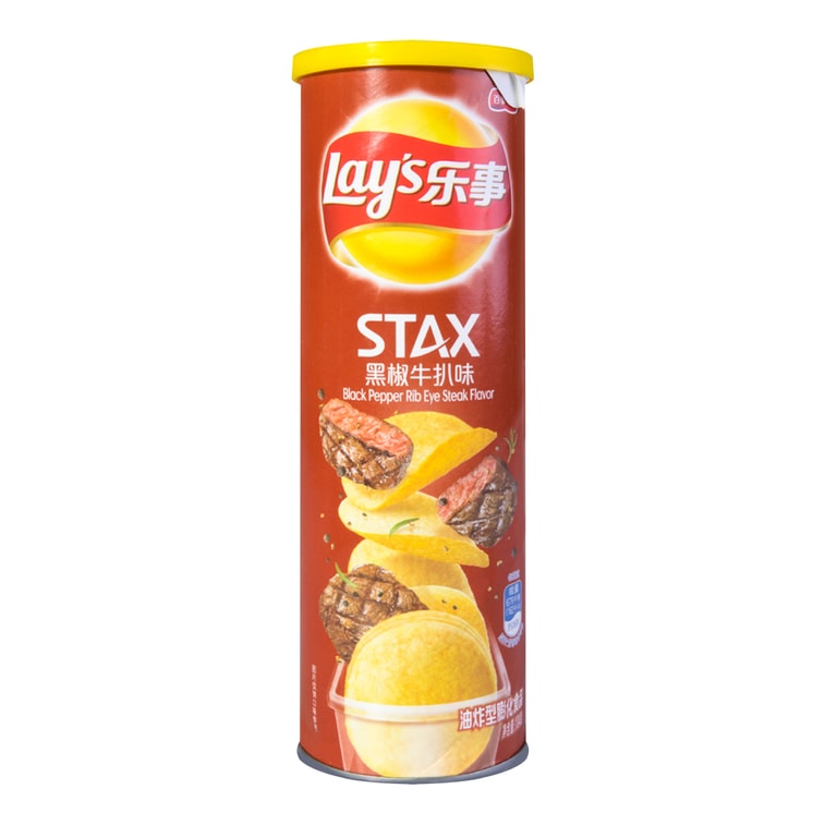 LAY'S POTATO CHIPS (CANNED) STEAK FLAVOR 104g