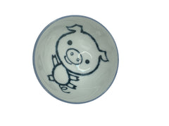 MIYA Blue Pig Bowl(Small）