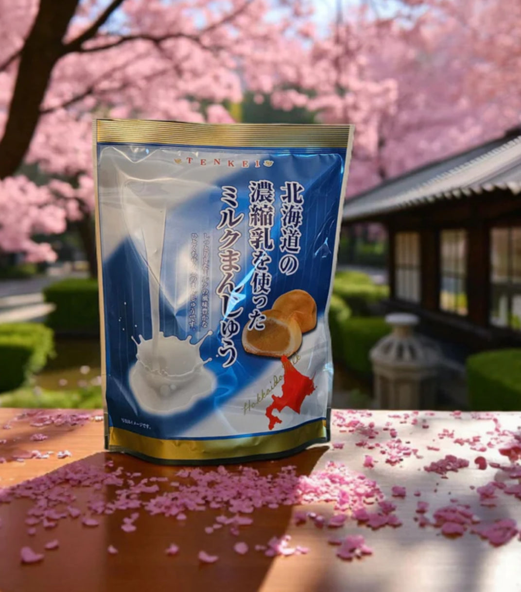 TENKEI Hokkaido Japan Evaporated Milk Manju 3.4oz