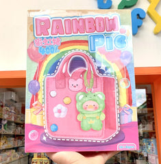 Rainbow Pig 400% Pendant And Bag Series Blind Box