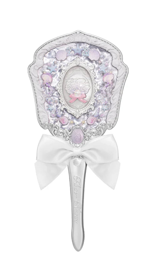 Shell's Jewel Hand Mirror Pearly White