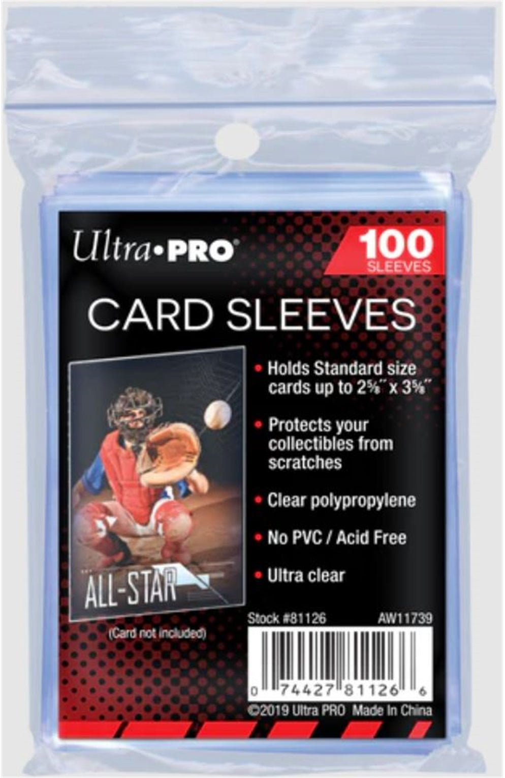 Ultra Pro Store Safe Card Sleeves (Penny Sleeves) (100)