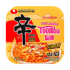 NONG SHIN SQUARE BOWL SHIN RAMYUN SPICY & CREAMY TOOMBA STIR FRY