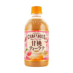 SUNTORY CRAFT BOSS Sweet Peach Tea Latte 450ml