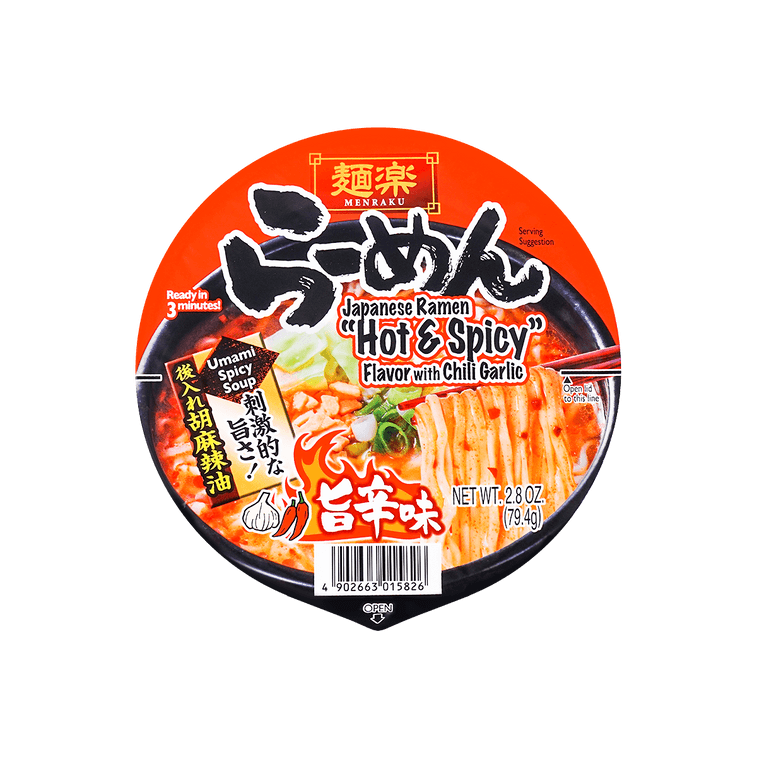 HIKARI MENRAKU RAMEN HOT&SPICY