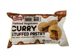 SHIRAKIKU BREAD PRE FRIED VEG CURRY PAN 3PC