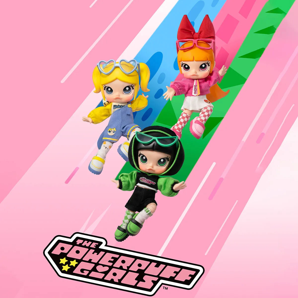 POP-MART MOLLY × The Powerpuff Girls Series Action Figure Blind Box