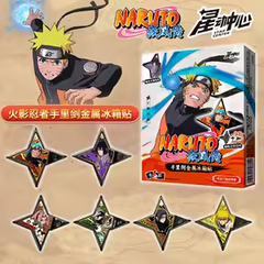 Naruto Shuriken Metal Fridge Sticker