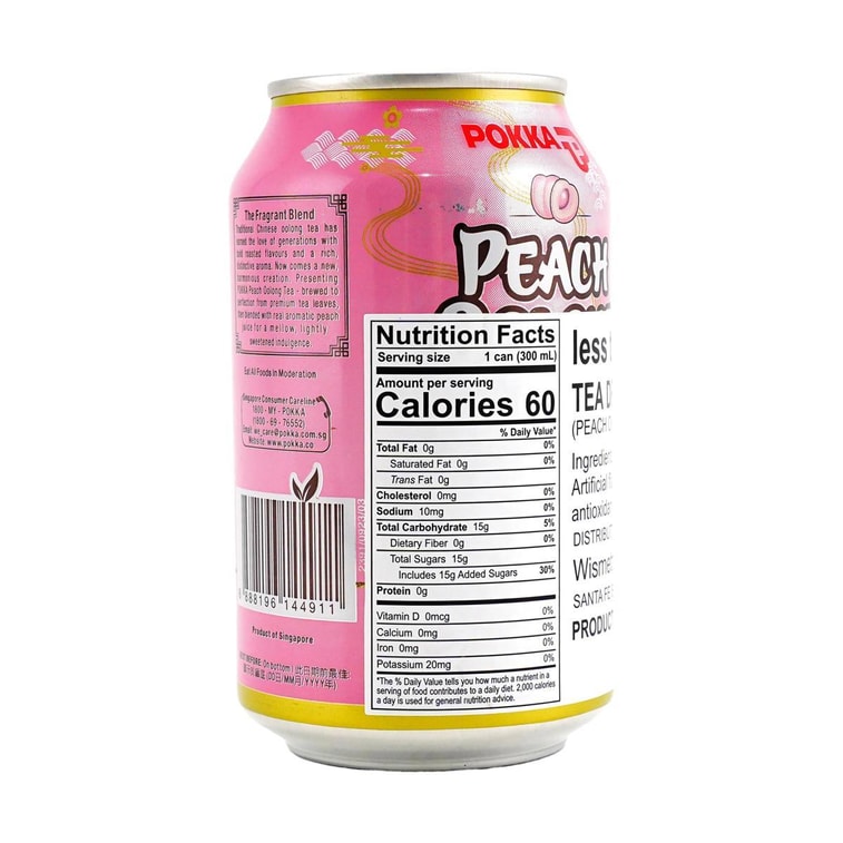 POKKA Peach Oolong Tea 300ml