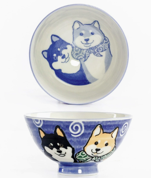 MINO WARE-SHIBA INU BOWL