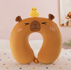 Capybara U Shape Pillow