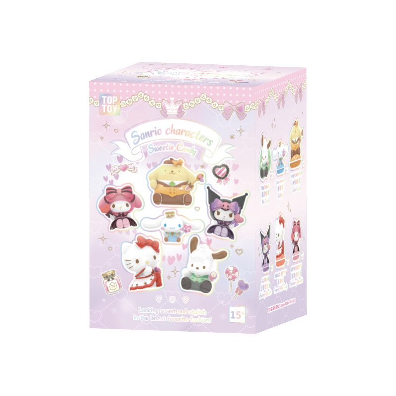 Top Toy Sanrio Characters Sweetie Candy Series Blind Box