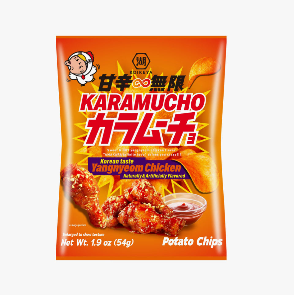 KOIKEYA KARAMUCHO YANGNYEOM CHICKEN FLAVOR 1.9oz