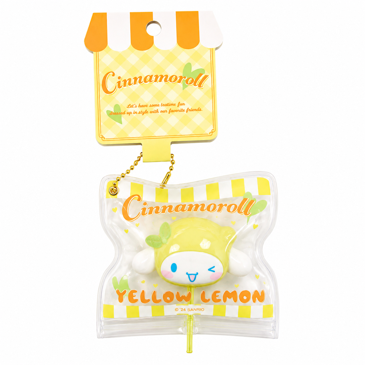 Sanrio Lollipop Keychain - Cinnamoroll